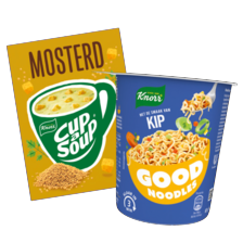 Knorr Cup-a-Soup
of Good noodles,
-pasta of -potatoes